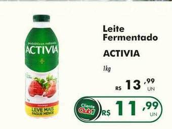 Irani Supermercados Leite fermentado activia oferta