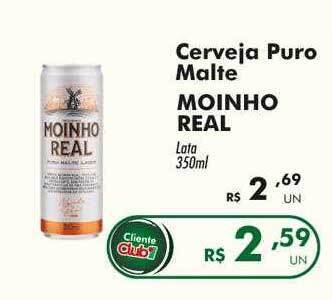 Irani Supermercados Cerveja puro malte moinho real oferta