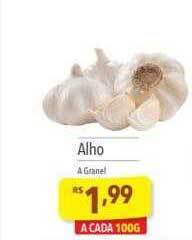Supermercados Condor Alho oferta