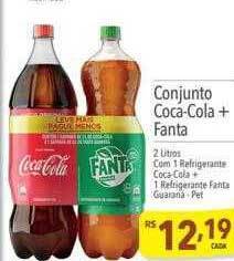 Supermercados Condor Conjunto coca-cola + fanta oferta