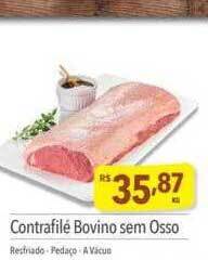 Contrafilé bovino sem osso
