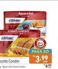 Supermercados Condor Biscoito condor oferta