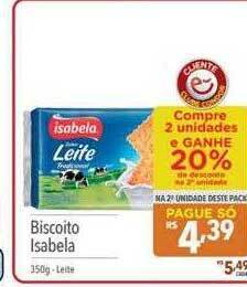 Supermercados Condor Biscoito isabela oferta