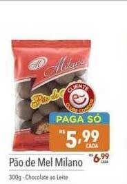 Supermercados Condor Pão de mel milano oferta