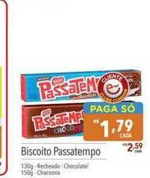 Supermercados Condor Biscoito passatempo oferta