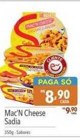 Supermercados Condor Mac'n cheese sadia oferta
