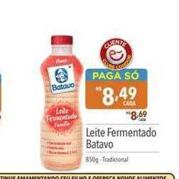 Supermercados Condor Leite fermentado batavo oferta