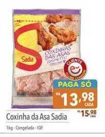 Supermercados Condor Coxinha da asa sadia oferta