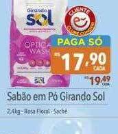Supermercados Condor Sabão em pó girando sol oferta