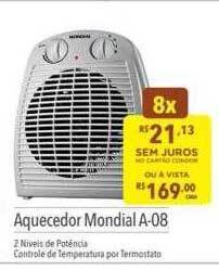 Aquecedor mondial a-08