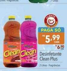 Supermercados Condor Desinfetante clean plus oferta