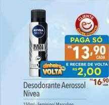 Supermercados Condor Desodorante aerossol nivea oferta