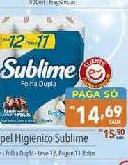 Papel higiênico sublime