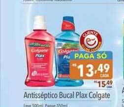 Supermercados Condor Antisséptico bucal plax colgate oferta