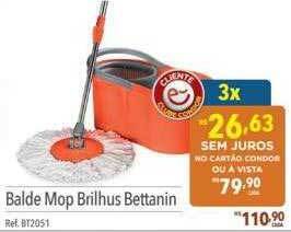 Supermercados Condor Balde mop brilhus bettanin oferta