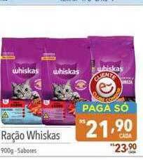 Supermercados Condor Ração whiskas oferta