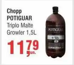 Chopp potiguar triplo malte growler