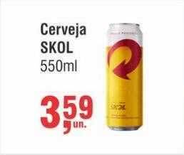 Higa Atacado Cerveja skol 550ml oferta