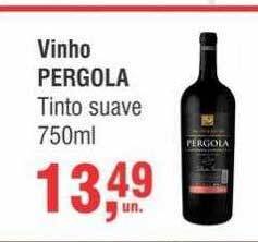 Higa Atacado Vinho pergola tinto suave oferta