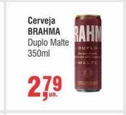 Higa Atacado Cerveja brahma duplo malte oferta