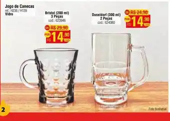 Preçolândia Jogo de canecas oferta