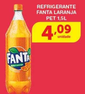 Roldão Refrigerante fanta laranja oferta
