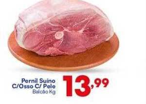 Pernil suino c osso c pele