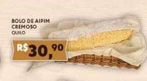 Boa Supermercados Bolo de aipim cremoso oferta