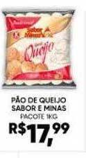 Boa Supermercados Pão de queijo sabor e minas oferta