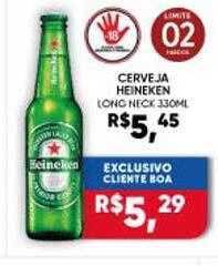 Boa Supermercados Cerveja heineken long neck oferta