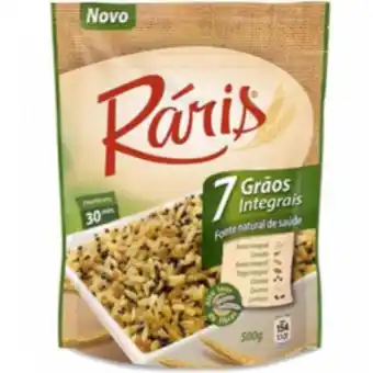Arroz ráris 7 grãos integrais 500g