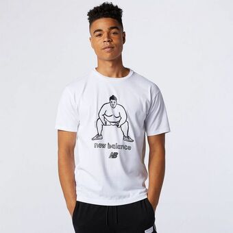 New Balance Camiseta new balance athletics masculina oferta