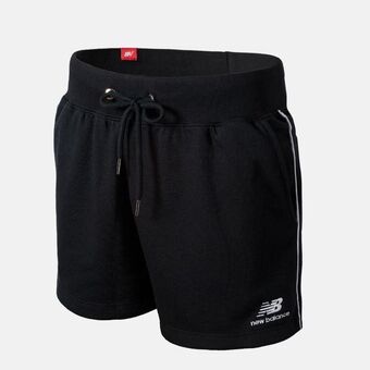 Short moletom  new balance casual  feminino