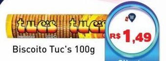 Tonin Superatacado Biscoito tuc's 100g oferta