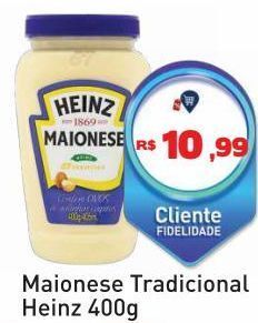 Tonin Superatacado Maionese tradicional heinz 400g oferta
