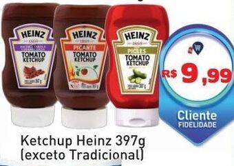 Tonin Superatacado Ketchup heinz 397g oferta