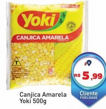 Tonin Superatacado Canjica amarela yoki 500g oferta