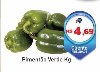 Tonin Superatacado Pimentão verde kg oferta