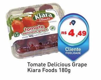 Tonin Superatacado Tomate delicious grape kiara foods 180g oferta