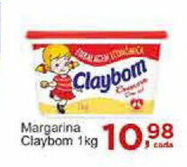 Rossi Supermercado Margarina Claybom 1kg oferta