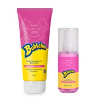 O Boticário Combo cuide-se bem bubbaloo tutti frutti: loção corporal 200ml + body splash 60ml oferta
