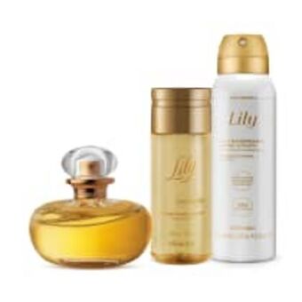 O Boticário Combo le parfum: perfume 30ml + óleo perfumado corporal 150ml + desodorante antitranspirante 125ml oferta