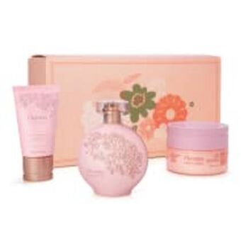 Kit presente love flower (3 itens)
