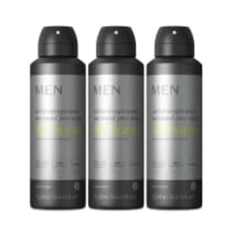 Combo men: desodorante antitranspirante aerossol 75g (3 unidades)