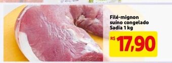 Mercado Extra File Mignon Suino congelado Sadia 1kg oferta