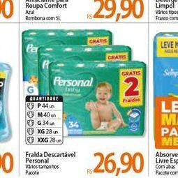 Atacadão Fralda descartável oferta