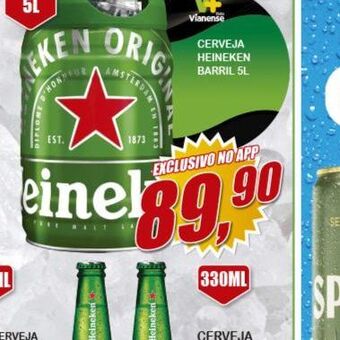 Vianense Supermercados Cerveja oferta