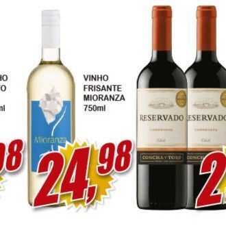 Vianense Supermercados Vinho oferta