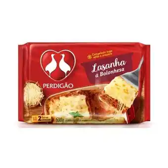 Serrano Supermercado Lasanha congelada perdigão bolonhesa embalagem 600g oferta