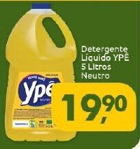 Supermercados Nori Detergente Liquido Ype 5L Neutro oferta